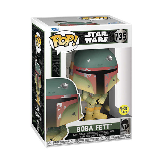 Pop Star Wars Fett Legacy Boba Fett Glows-in-the-Dark Vinyl Figure