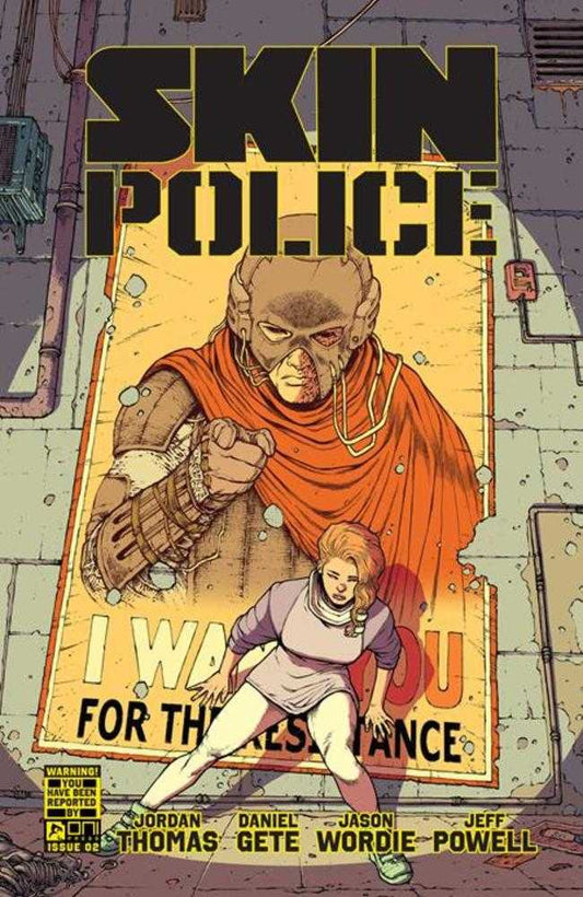 Skin Police #2 (Of 4) Cover A Daniel Gete & Jason Wordie (Mature)