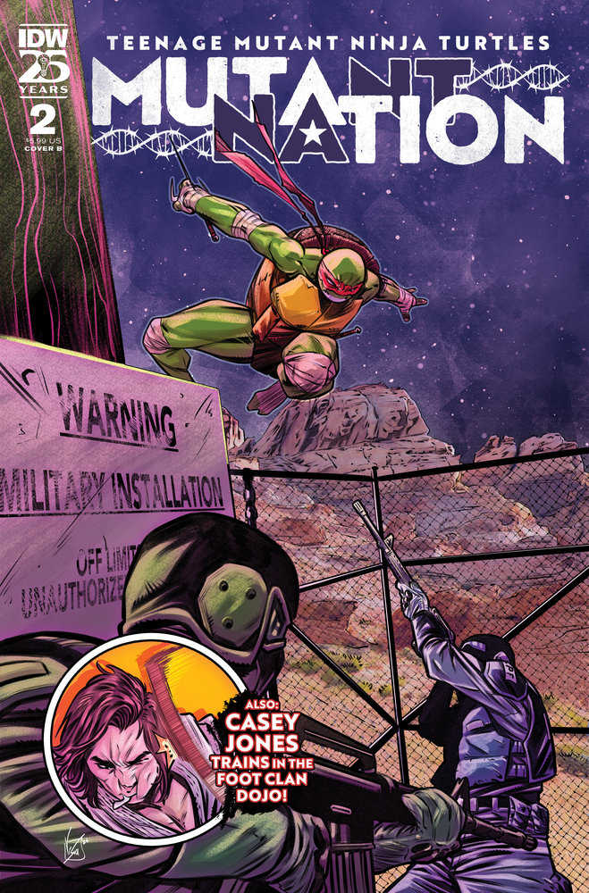 Teenage Mutant Ninja Turtles: Mutant Nation (2024) #2 Cover B Federici