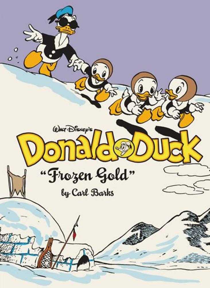 Walt Disneys Donald Duck Hardcover Frozen Gold