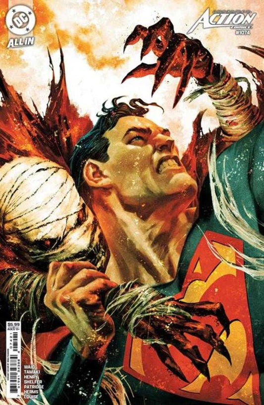 Action Comics (2016) #1074 Cover B Sebastian Fiumara Card Stock Variant