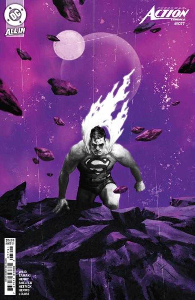 Action Comics (2016) #1077 Cover B Sebastian Fiumara Card Stock Variant