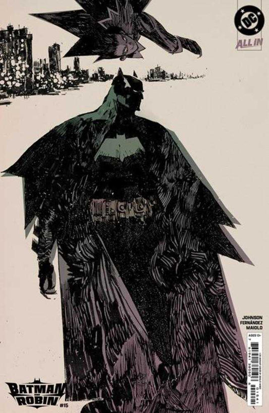 Batman And Robin #15 Cover F 1 in 25 Ashley Wood Card Stock Variant