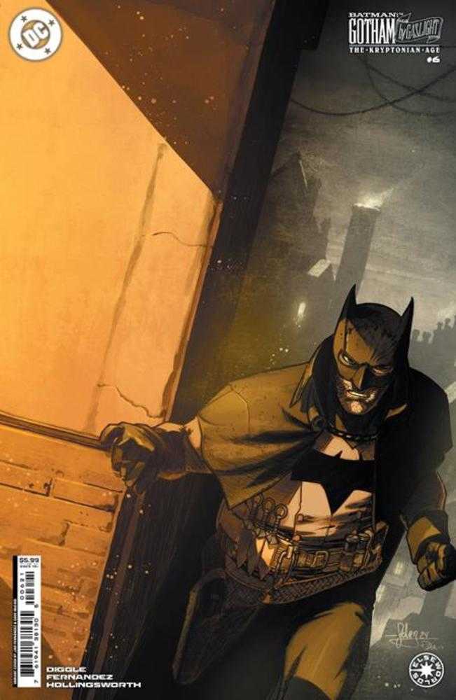 Batman: Gotham By Gaslight - The Kryptonian Age (2024) #6 (of 6) Cover B Javier Fernandez Card Stock Variant