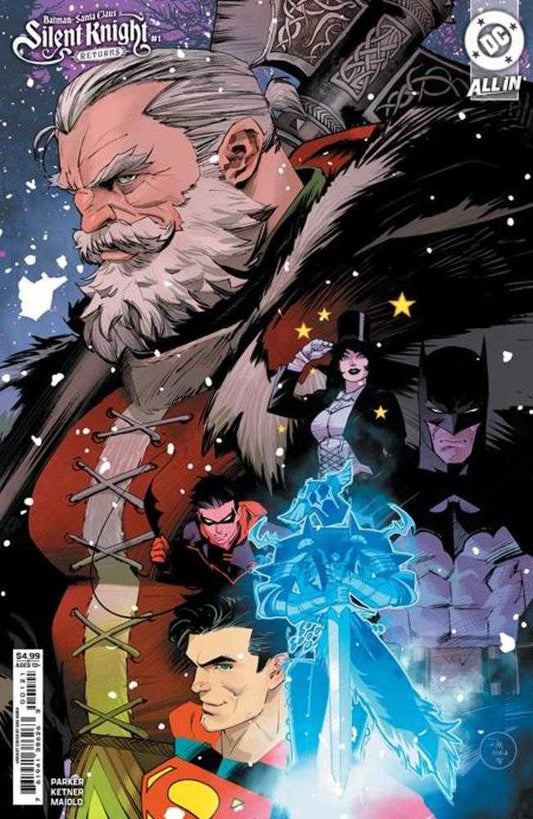 Batman/Santa Claus: Silent Knight Returns (2024) #1 (of 5) Cover B Dan Mora Card Stock Variant