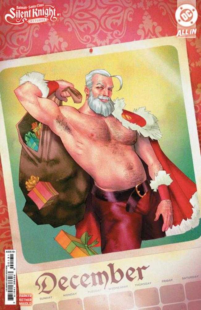 Batman/Santa Claus: Silent Knight Returns (2024) #1 (of 5) Cover D 1 in 25 Kevin Wada Card Stock Variant