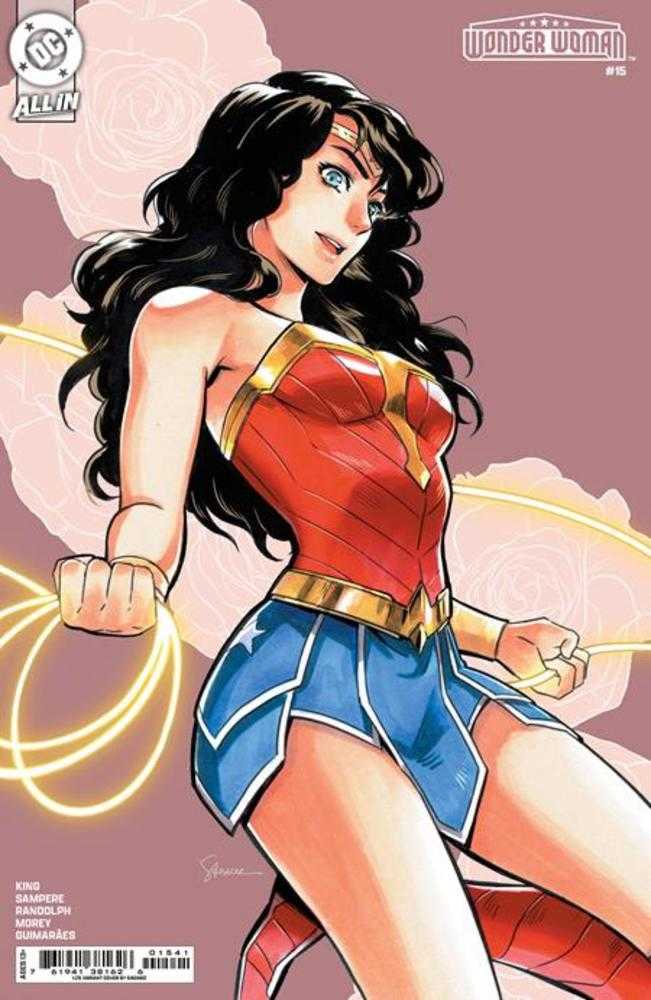 Wonder Woman (2023) #15 Cover D 1 in 25 Saowee Card Stock Variant