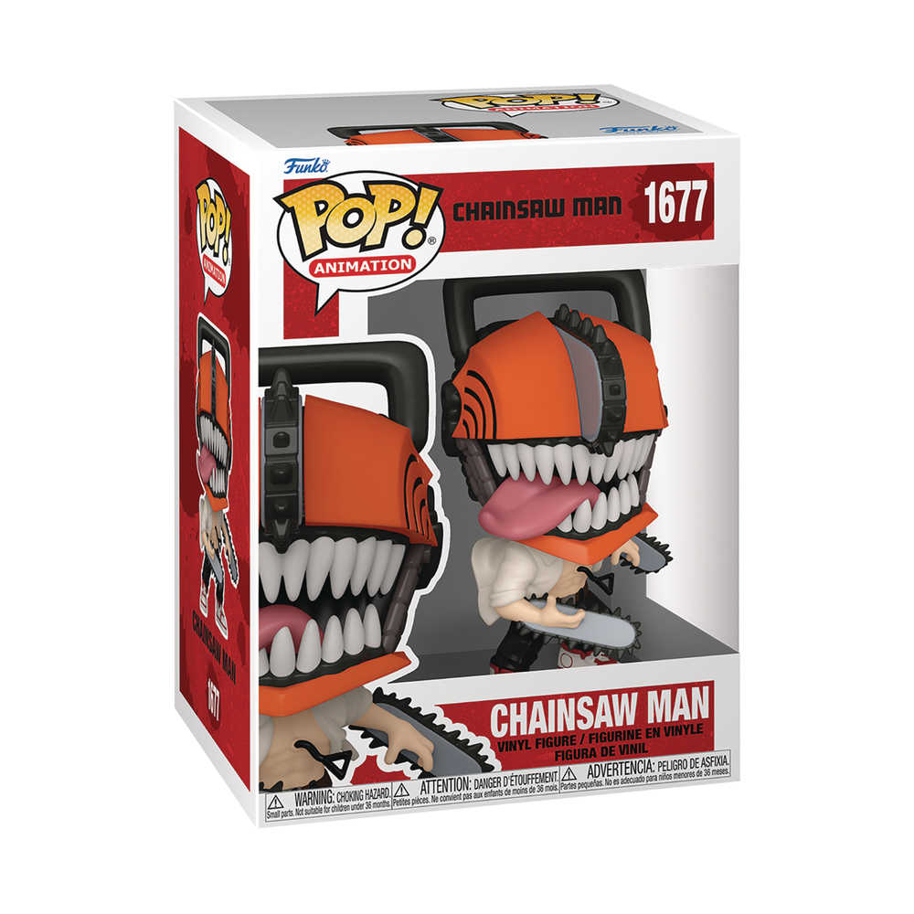 Pop Animation Chainsaw Man Chainsaw Man W Ch Bd Vinyl Figure