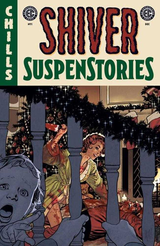 EC Shiver Suspenstories (2024) One-Shot Cover B Adam Hughes Variant