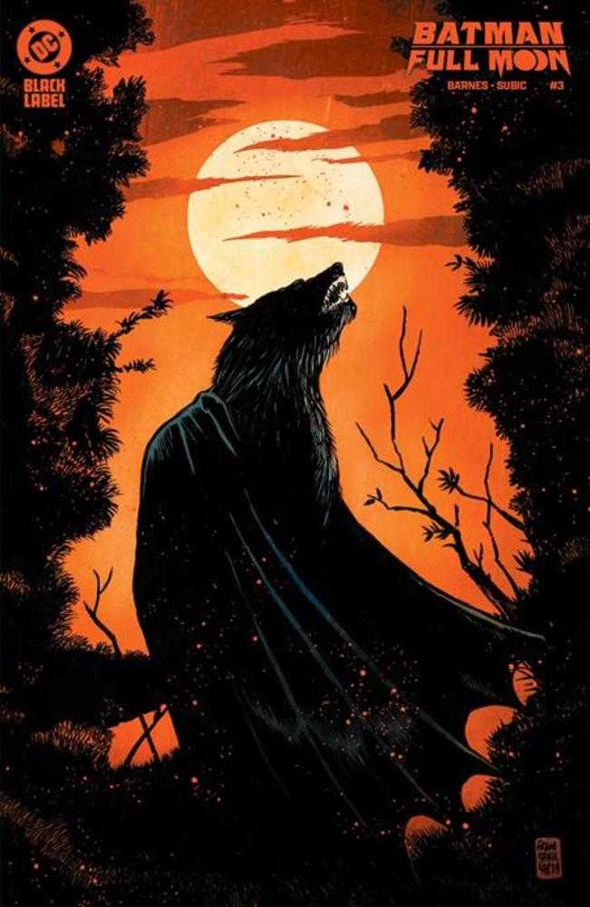 Batman Full Moon (2024) #3 (of 4) Cover B Francesco Francavilla Card Stock Variant (Mature)