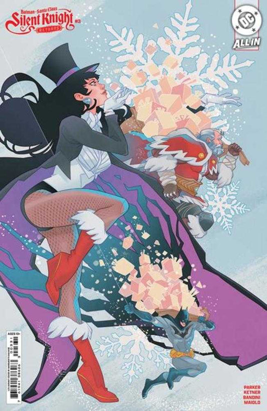 Batman/Santa Claus: Silent Knight Returns (2024) #3 (of 5) Cover C 1 in 25 Marguerite Sauvage Card Stock Variant