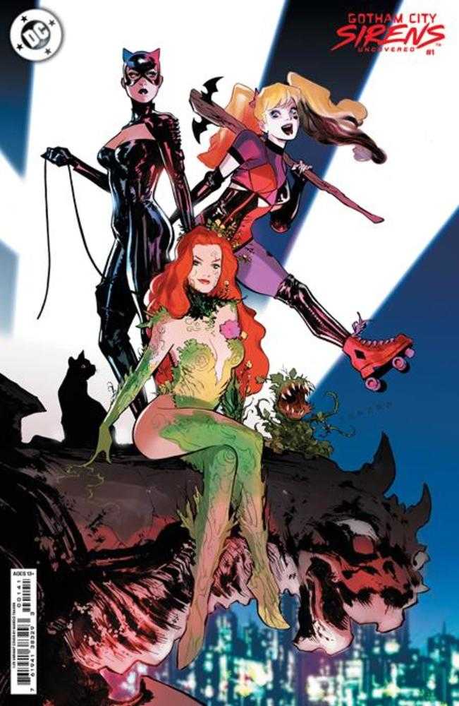 Gotham City Sirens Uncovered #1 (One Shot) Cover E 1 in 25 Marcio Takara Variant