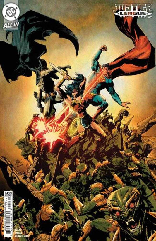 Justice League Unlimited (2024) # 2 Cover C Mike Deodato Jr Card Stock Variant