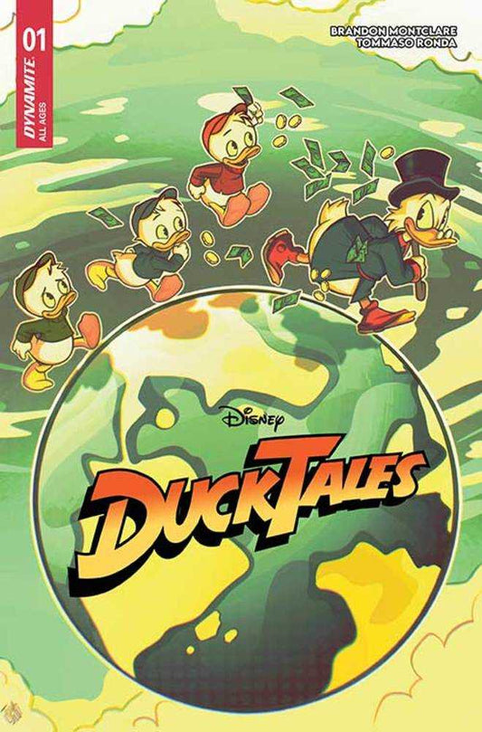 Ducktales #1 Cover W 7 Copy Foc Variant Edition Tomaselli Foil