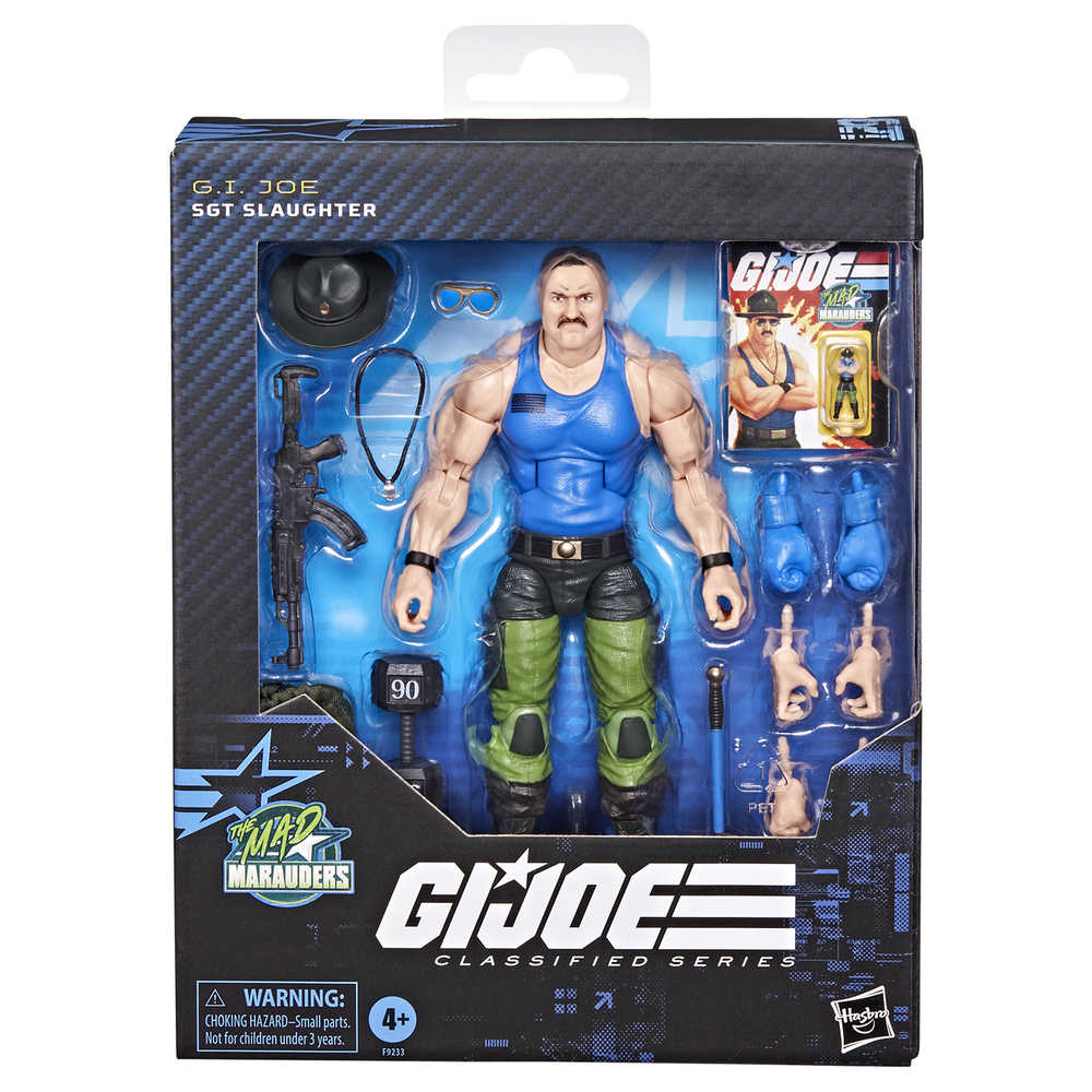 G.I. Joe Classified Series 6in Sgt Slaughter Deluxe Action Figure