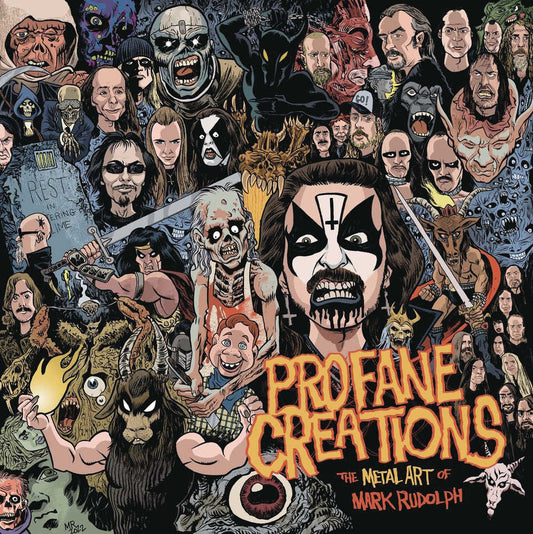 Profane Creations The Metal Art Of Mark Rudolph Softcover (Mature)