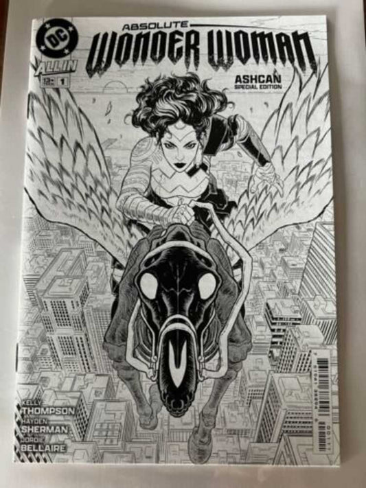 Absolute Superman And Absolute Wonder Woman Nycc Ashcan Special Edition