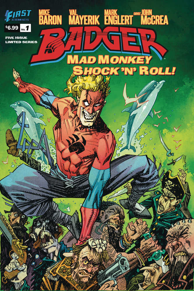 Badger: Mad Monkey Shock N Roll (2025) #1 (of 5)