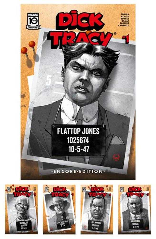 Dick Tracy (2024) #1-5 Dave Johnson Encore Edition Set