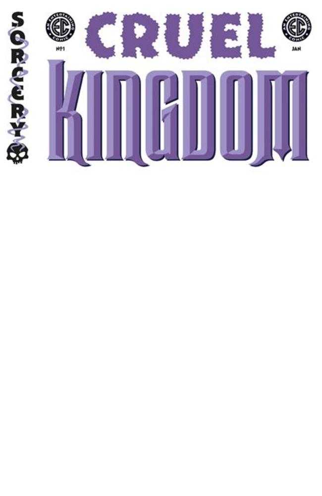 EC Cruel Kingdom (2025) #1 (of 4) Cover E Blank Sketch