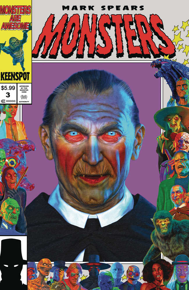 Mark Spears Monsters (2024) #3 Cover D Dracula Homage