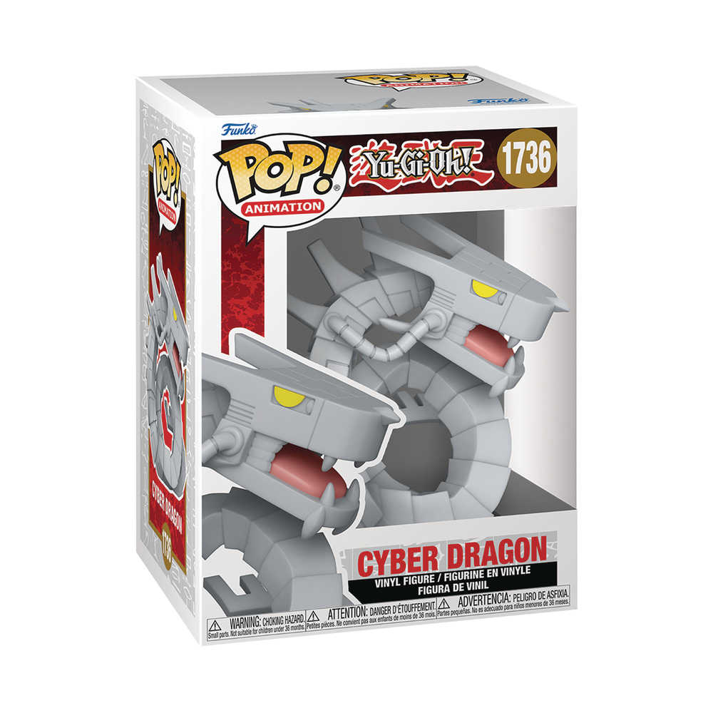 Pop Animation Yu Gi Oh Cyber Dragon Vinyl Figure