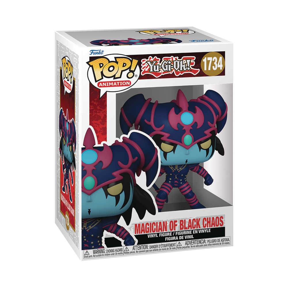 Pop Animation Yu Gi Oh Magician Of Black Chaos Vinyl Figure