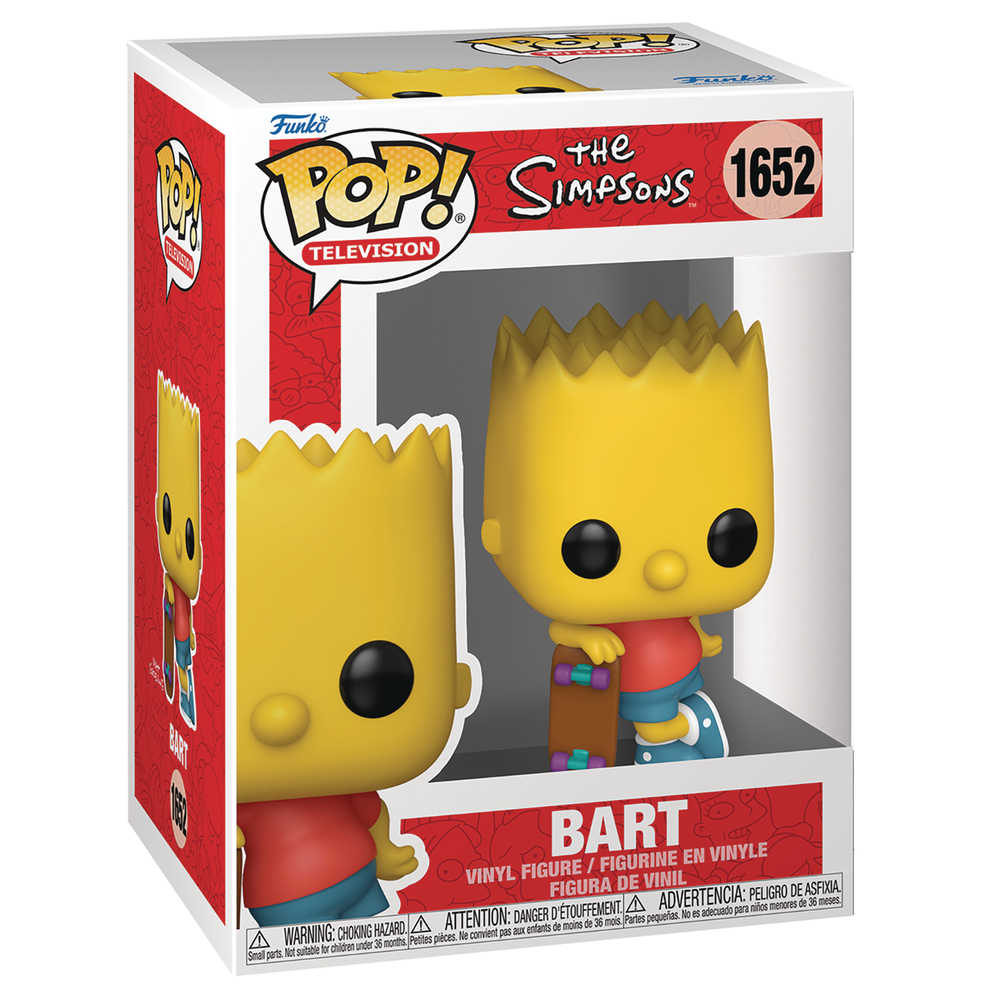 Pop TV Simpsons S10 Bart Vinyl Figure