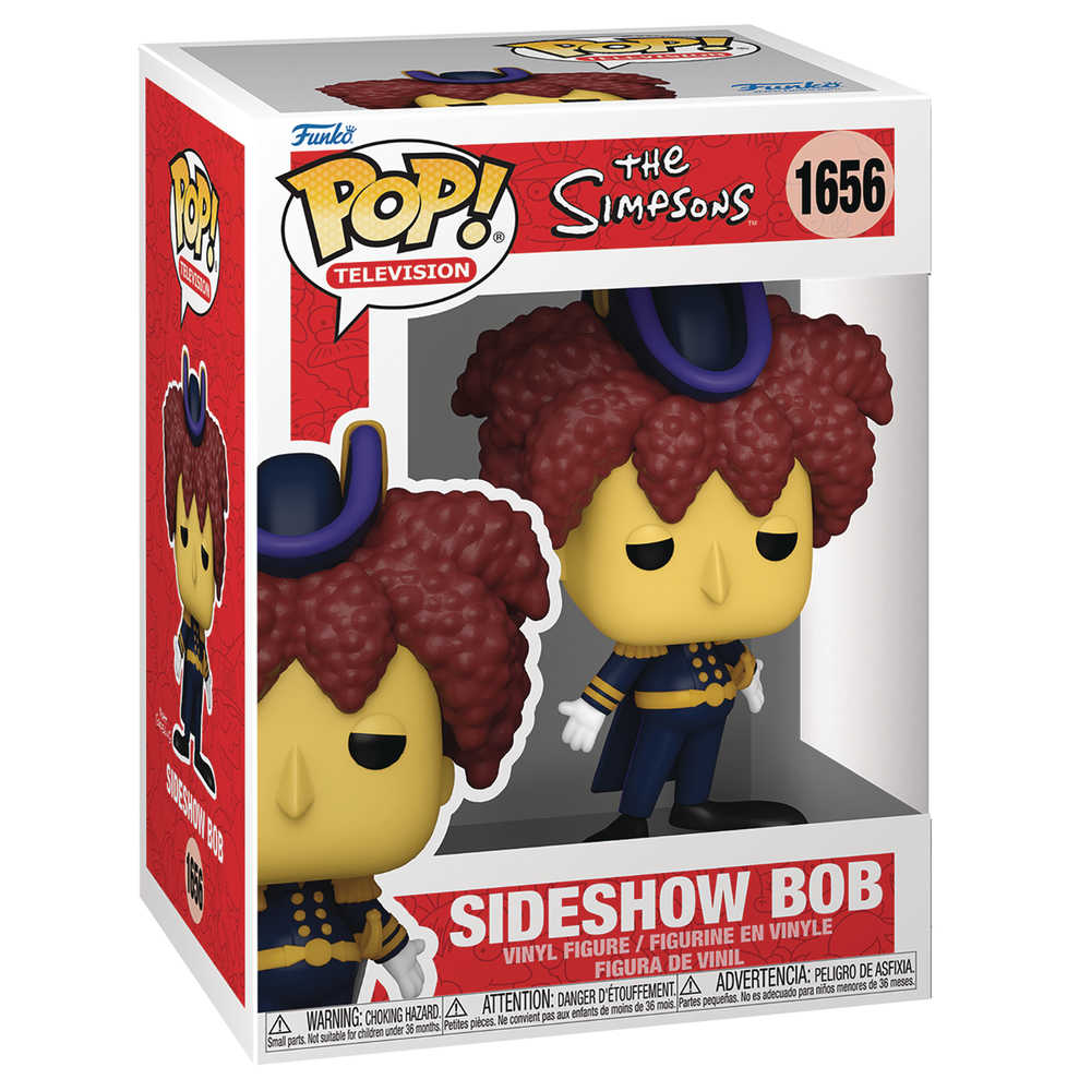 Pop TV Simpsons S10 Sideshow Bob Vinyl Figure