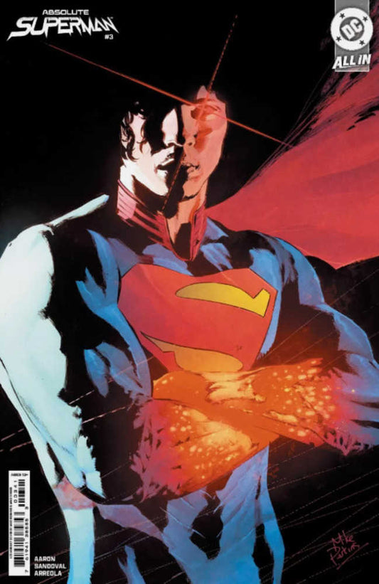 Absolute Superman (2024) # 3 Cover D 1 in 25 Mike Perkins Card Stock Variant