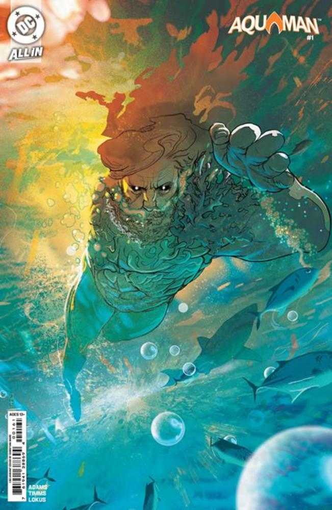 Aquaman #1 Cover G 1 in 50 Christian Ward Card Stock Variant