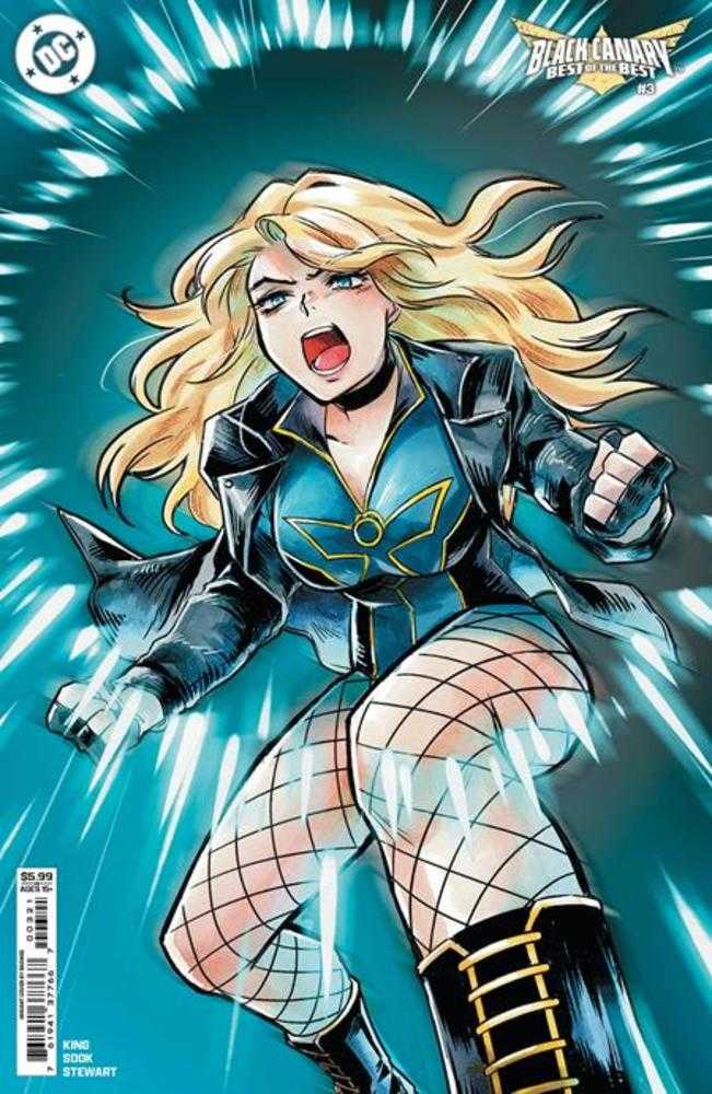 Black Canary: Best Of The Best (2024) #3 (of 6) Cover B Saowee Card Stock Variant