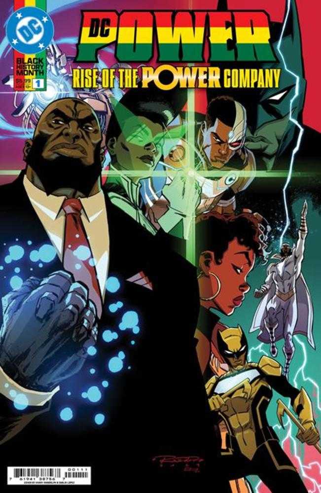 DC Power: Rise Of The Power Company (2025) One-Shot Cover A Khary Randolph