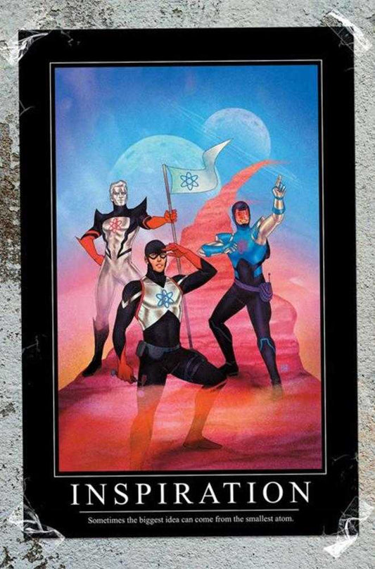 Justice League The Atom Project #1 (Of 6) Cover E 1 in 25 Kevin Wada Card Stock Variant