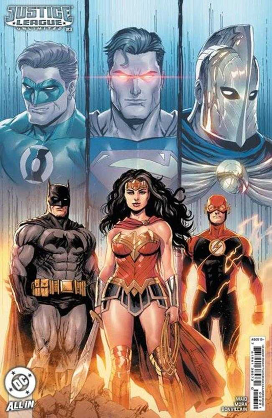 Justice League Unlimited (2024) #3 Cover F 1 in 25 Tyler Kirkham Card Stock Variant