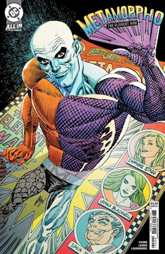 Metamorpho: The Element Man (2024) #2 Cover B Guillem March Card Stock Variant