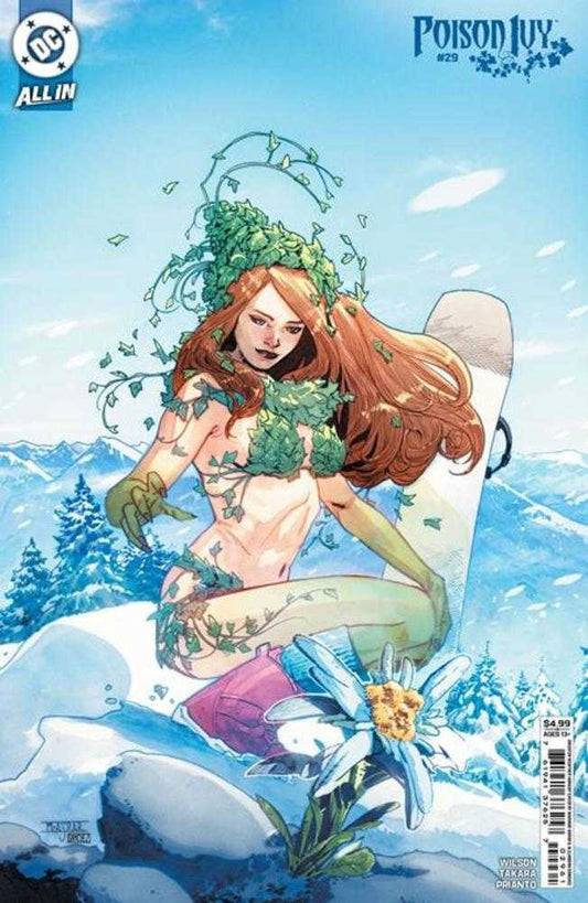 Poison Ivy #29 Cover D Mahmud Asrar & Alejandro Sanchez Sweater Weather Card Stock Variant