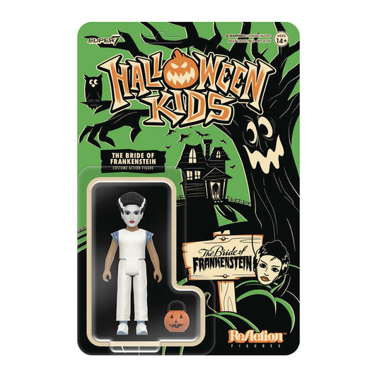 Halloween Kids Reaction Um Bride Of Frankenstein Girl Action Figure (Ne