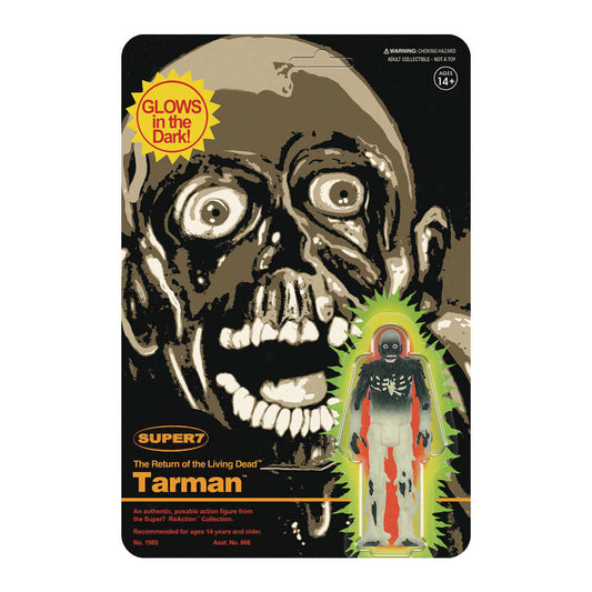 Return Of The Living Dead Reaction Wv4 Tarman Glow Action Figure