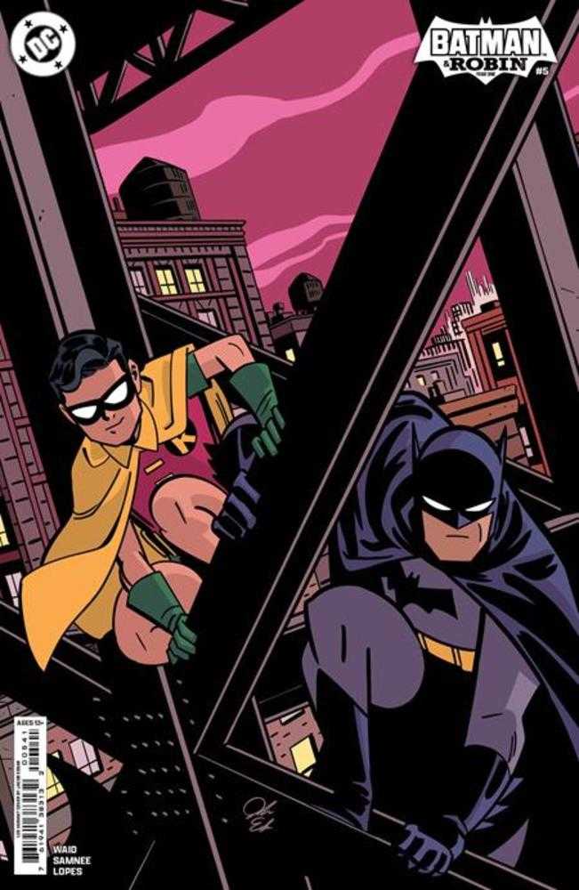 Batman And Robin: Year One (2024) # 5 (of 12) Cover D Jacob Edgar 1:25 Variant