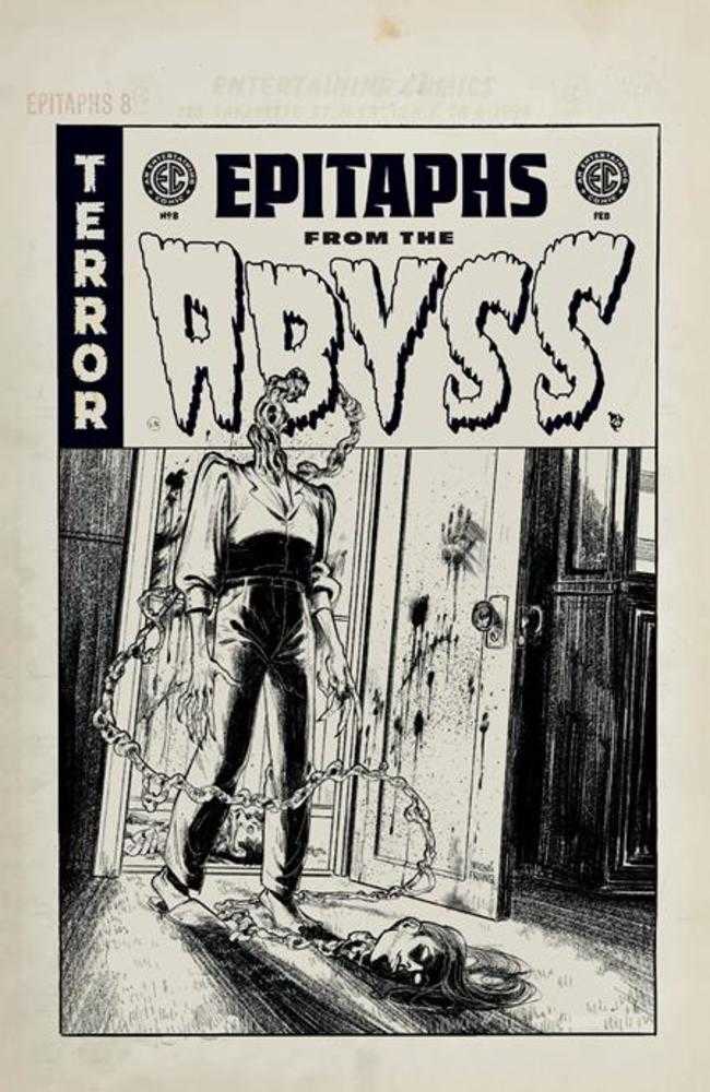 EC Epitaphs From The Abyss # 8 (of 12) Cover D Naomi Franq B&W 1:20 Artist Edition Variant