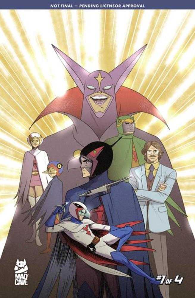 Gatchaman: Only One Earth (2025) #1 (of 4) Cover B Nuno Plati Variant