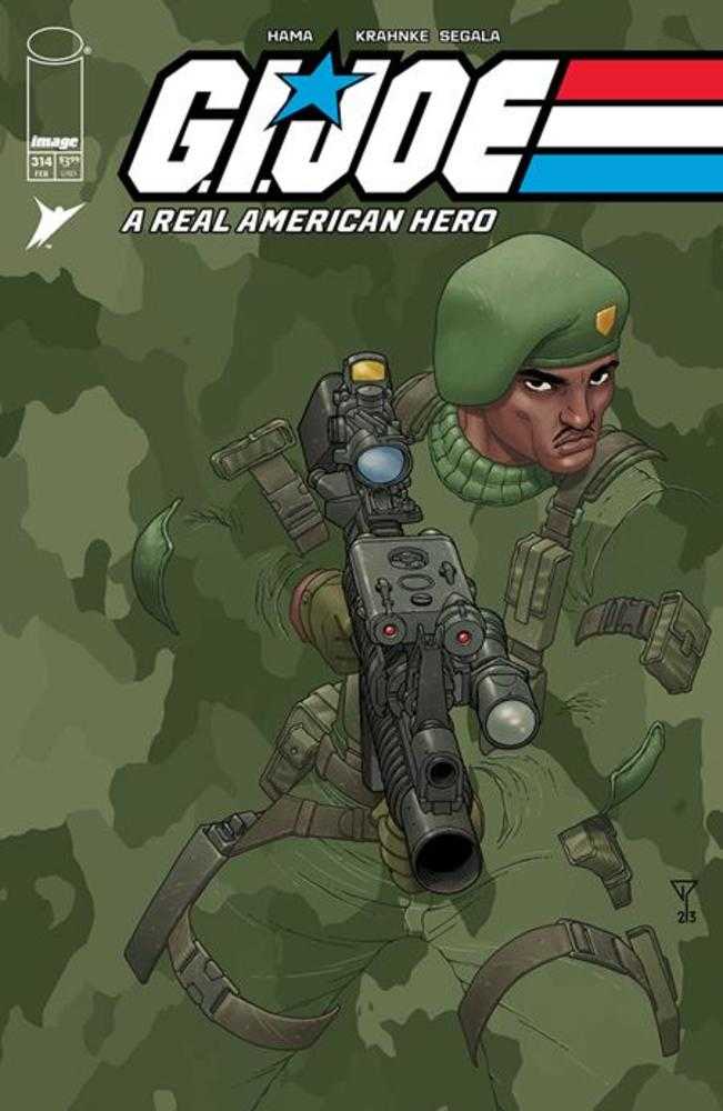 G.I. Joe A Real American Hero #314 Cover C 1 in 10 Francis Portela Camouflage Variant