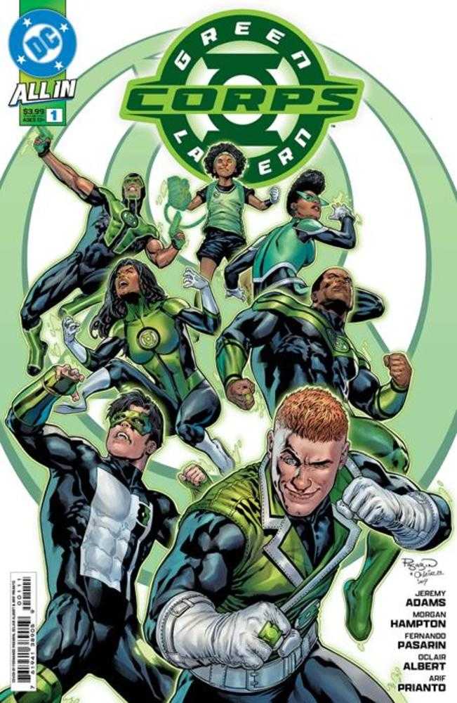 Green Lantern Corps (2025) #1 Cover A Fernando Pasarin & Oclair Albert