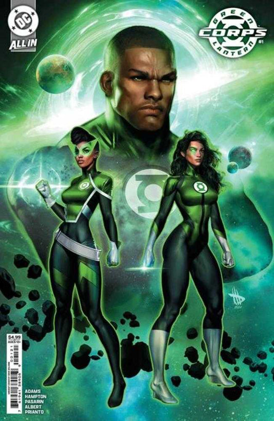 Green Lantern Corps (2025) #1 Cover B Dave Wilkins Card Stock Variant