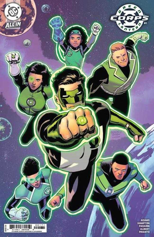 Green Lantern Corps (2025) #1 Cover G 1 in 25 Gavin Guidry Card Stock Variant