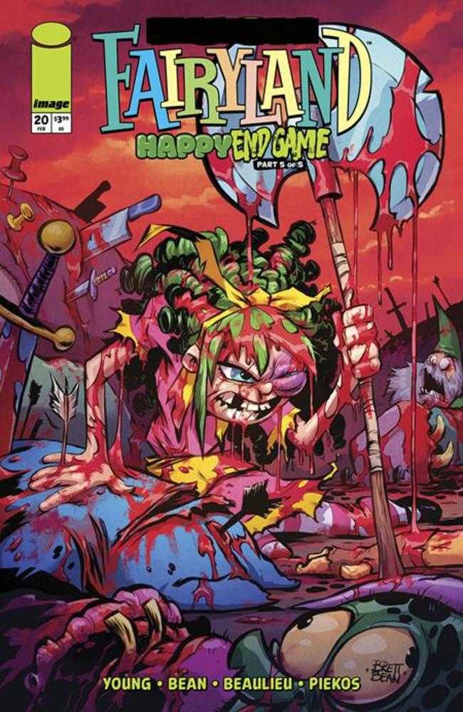 I Hate Fairyland (2022) #20 Cover B Brett Bean F*Ck (Uncensored) Fairyland Variant (Mature)