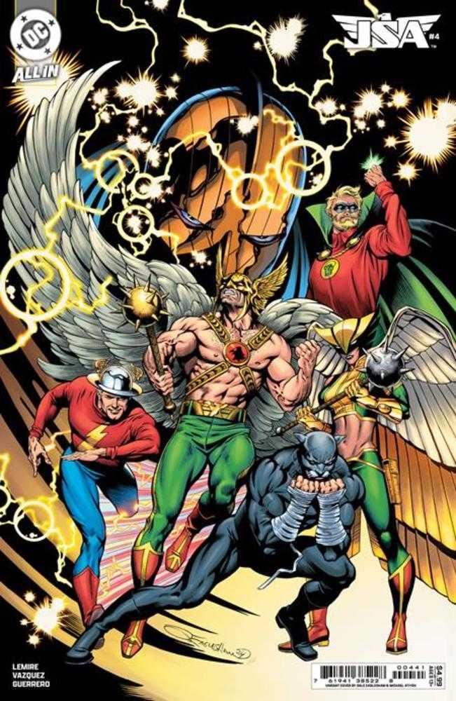 JSA (2024) # 4 Cover E 1 in 25 Dale Eaglesham Card Stock Variant