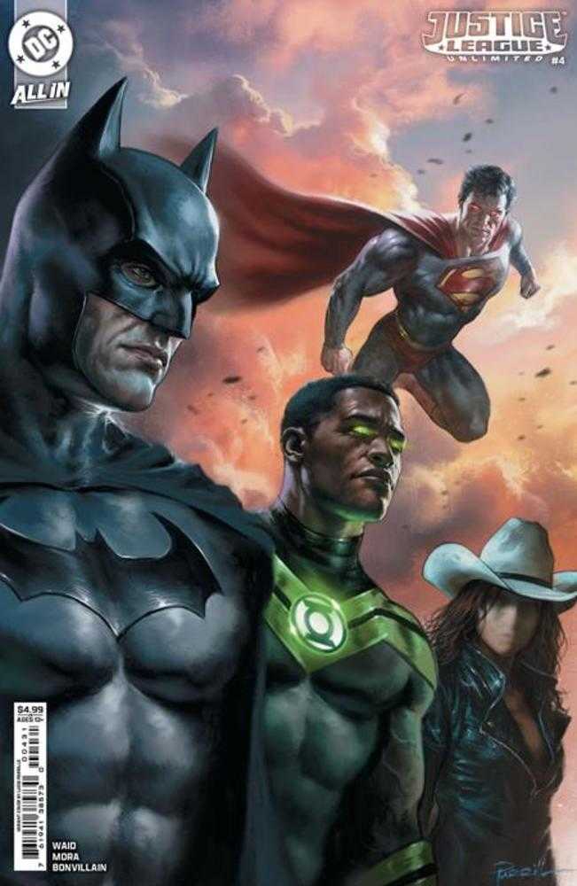 Justice League Unlimited #4 Cover C Lucio Parrillo Card Stock Variant