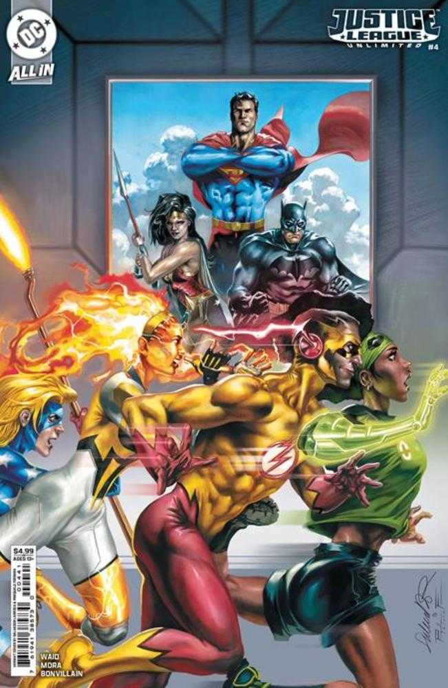 Justice League Unlimited #4 Cover D Salvador Larroca Card Stock Variant